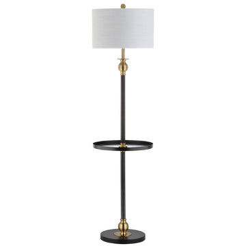 Evans 61" Metal LED End Table Floor Lamp - JONATHAN Y